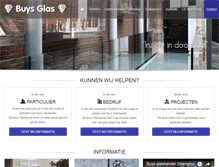 Tablet Screenshot of buysglas.nl